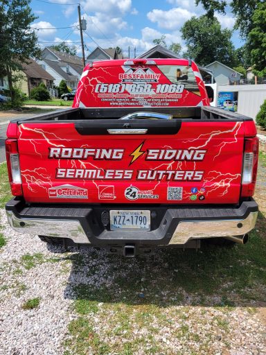Vehicle wraps in Harrisburg PA applied to company vans.
