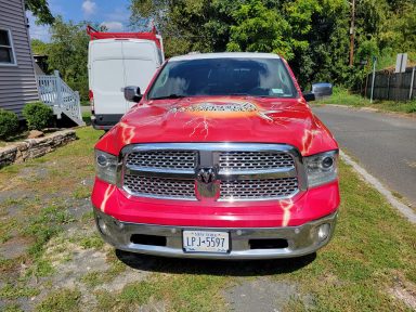 Vehicle wraps in Harrisburg PA for local business branding.