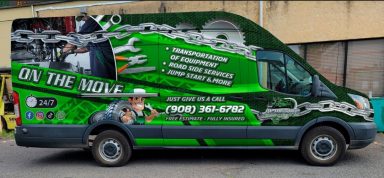 Custom-designed vehicle wraps in Harrisburg PA for trucks.