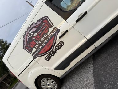 Semi vehicle wraps in Harrisburg PA with custom graphics.