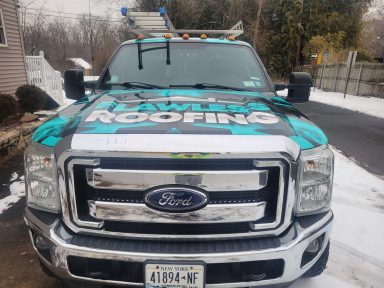 Vehicle wraps in Harrisburg PA with Oracal vinyl installation.